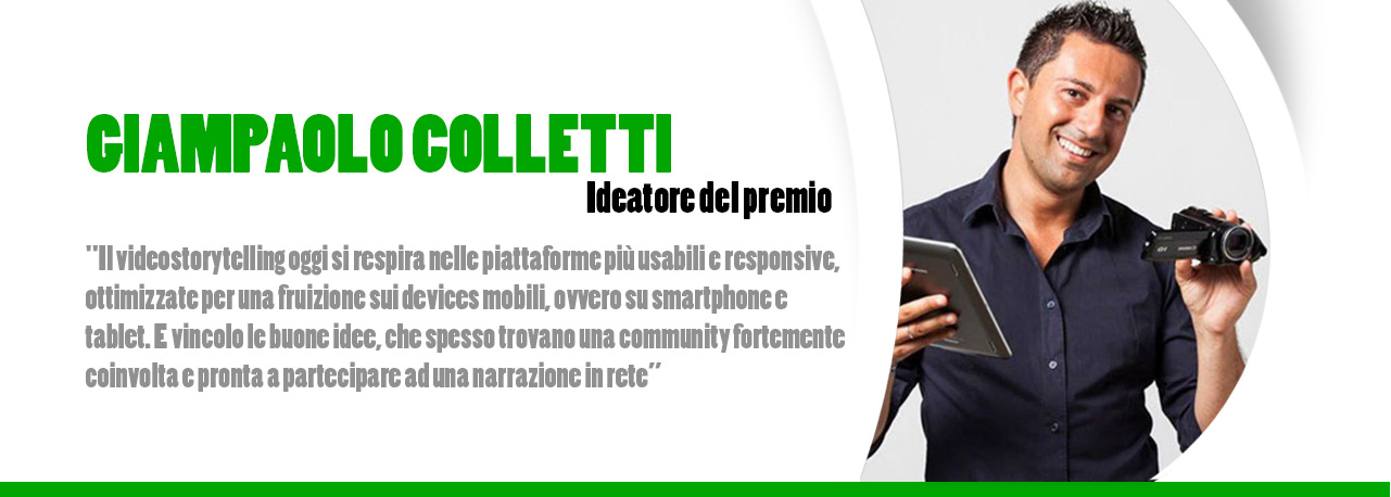 Giampaolo Colletti - Ideatore del premio
